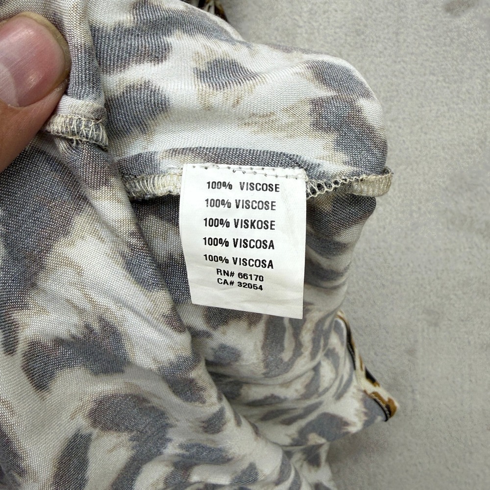 Conditions Apply Anthropologie Elva Slip Maxi Dress Women Small‎ P Leopard Print - Picture 14 of 15